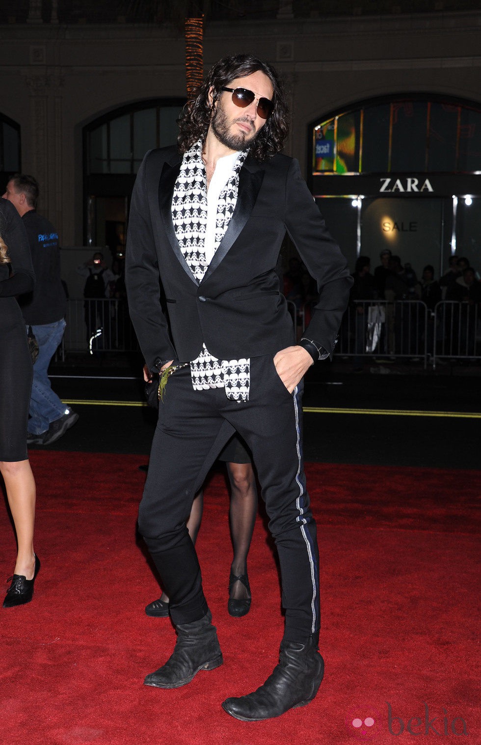 Russell Brand en el estreno de 'Gangster Squad' en Los Angeles