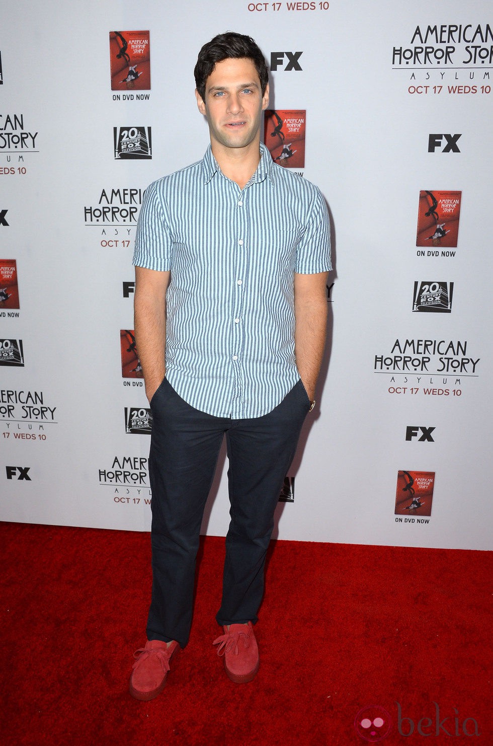 Justin Bartha en la premiere de 'American Horror History'