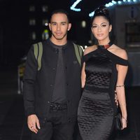 Lewis Hamilton y Nicole Scherzinger en el estreno de 'Jack Reacher' en Londres