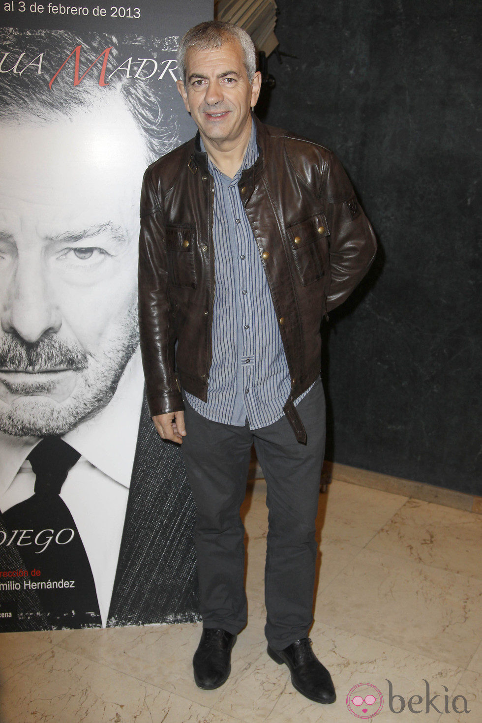 Carlos Sobera en el estreno de 'La lengua madre'