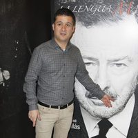 Secun de la Rosa en el estreno de 'La lengua madre'