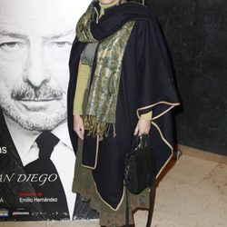 Silvia Tortosa en el estreno de 'La lengua madre'