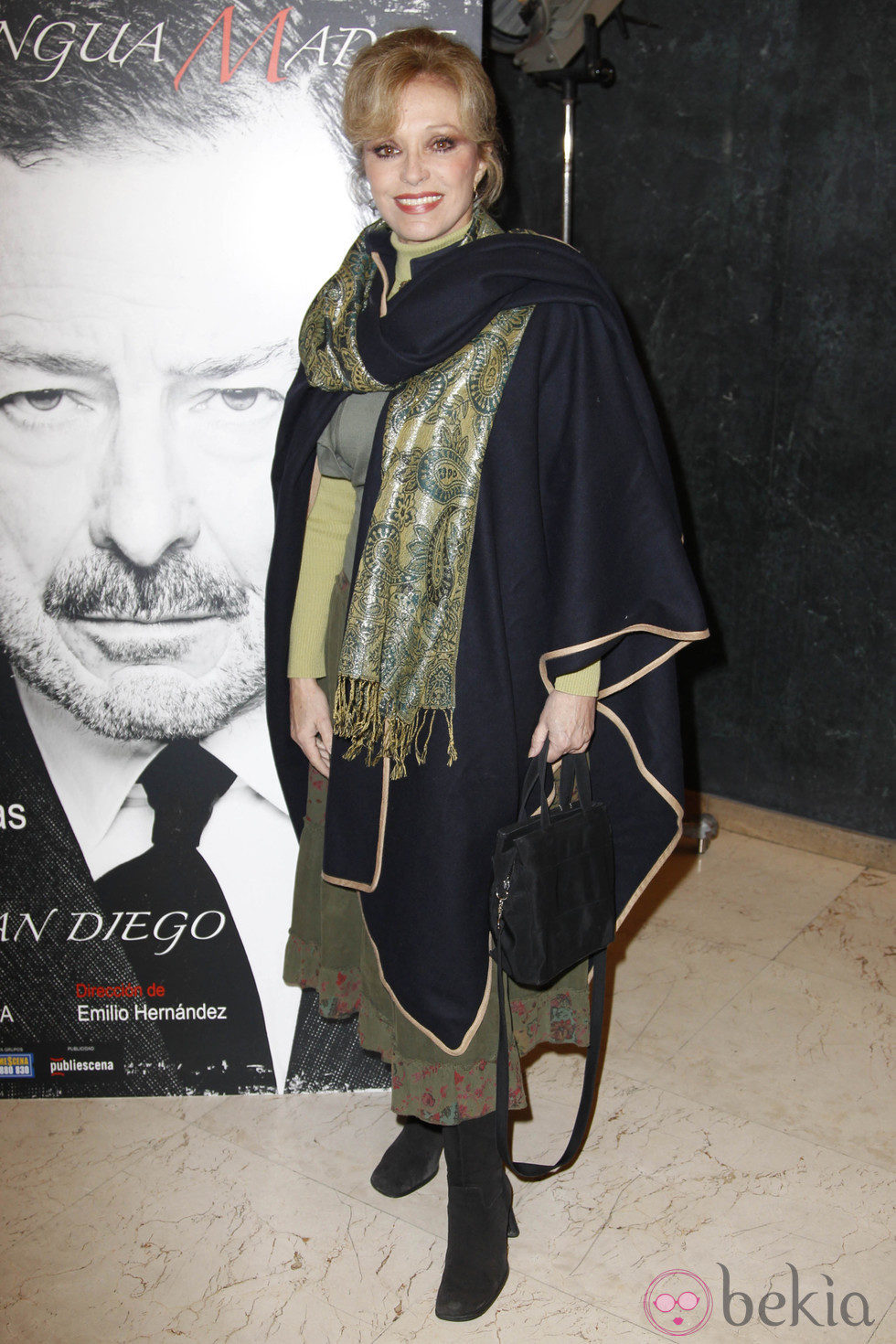 Silvia Tortosa en el estreno de 'La lengua madre'