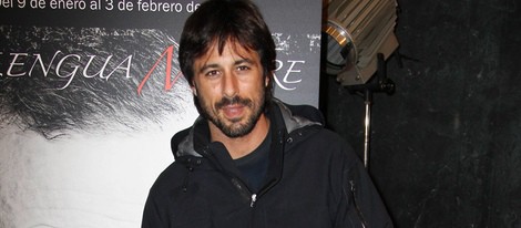 Hugo Silva en el estreno de 'La lengua madre'