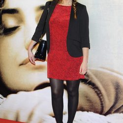 Marisa Jara en el estreno de 'Volver a nacer' en Madrid