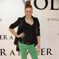 María Castro en el estreno de 'Volver a nacer' en Madrid