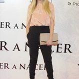 Berta Collado en el estreno de 'Volver a nacer' en Madrid