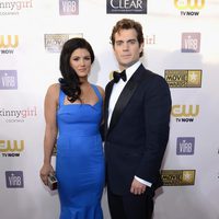 Henry Cavill y Gina Carano en los Critics' Choice Movie Awards 2013