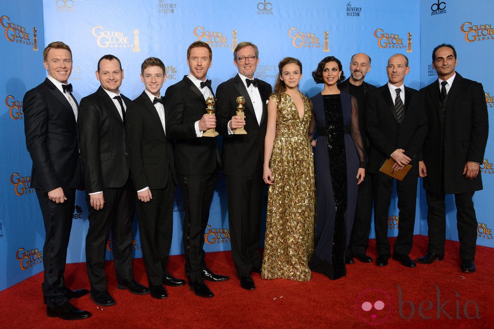 'Homeland', mejor drama en los Globos de Oro 2013