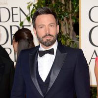 Ben Affleck en la alfombra roja de los Globos de Oro 2013