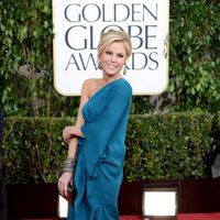 Julie Bowen en la alfombra roja de los Globos de Oro 2013