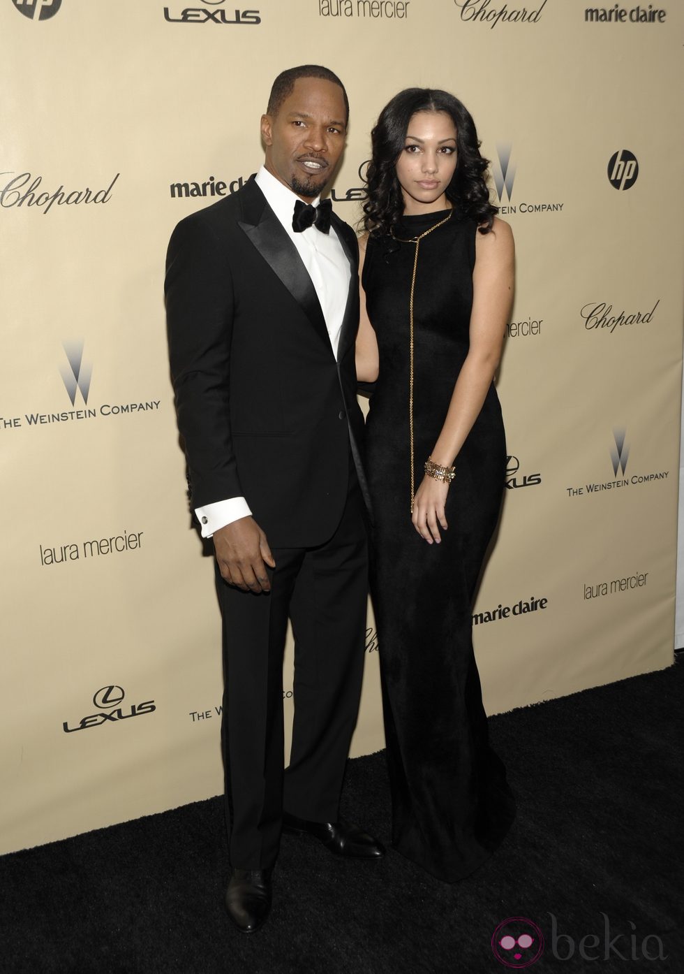 Jamie Foxx en la fiesta Chopard celebrada tras los Globos de Oro 2013