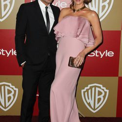 Len Wisemen y Kate Beckinsale en la fiesta InStyle tras los Globos de Oro 2013