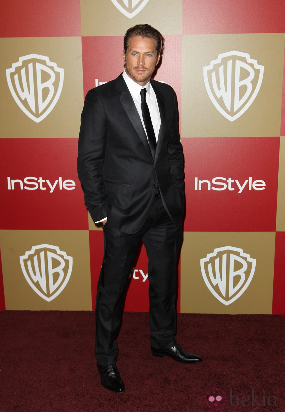 Jason Lewis en la fiesta InStyle tras los Globos de Oro 2013