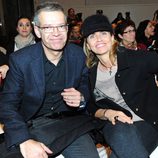 Joan Piqué y Montserrat Bernabéu en la presentación del libro de William Mebarak