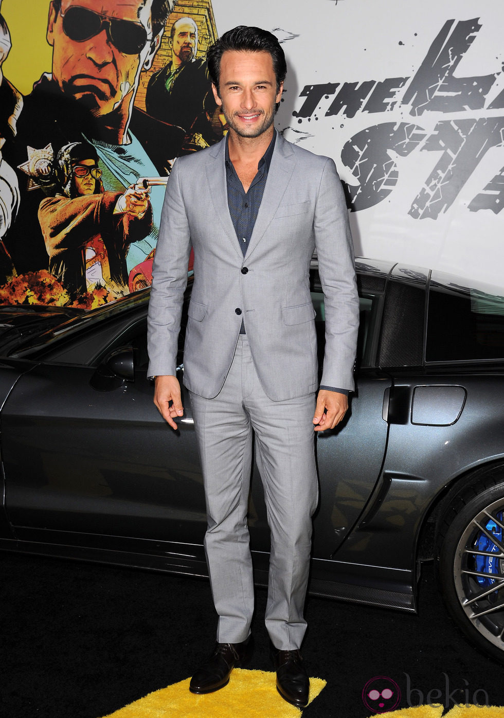 Rodrigo Santoro en el estreno de 'El último desafío'