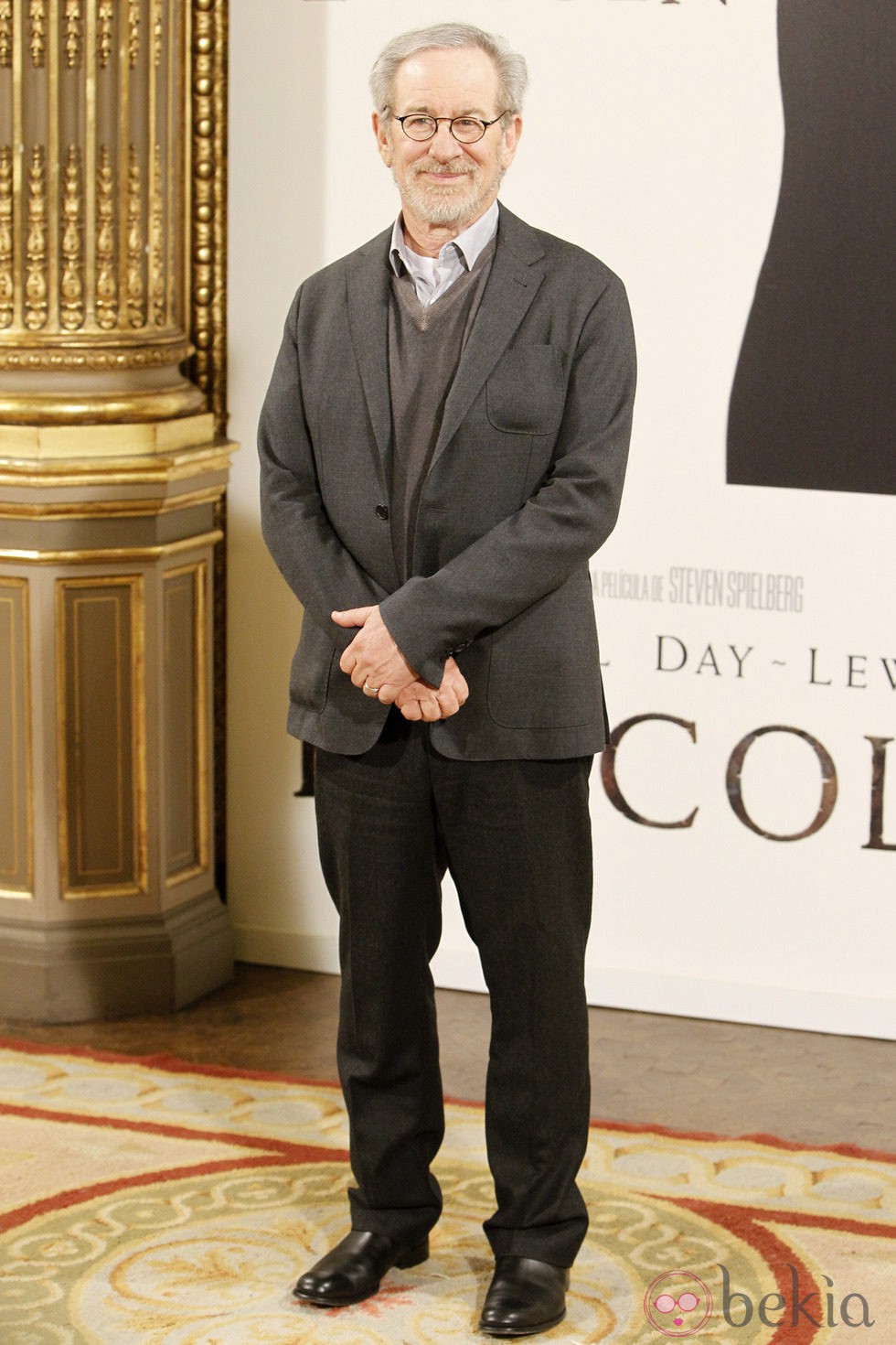 Steven Spielberg en el estreno de 'Lincoln' en Madrid