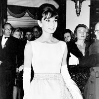 Audrey Hepburn en el estreno de 'Desayuno con diamantes'