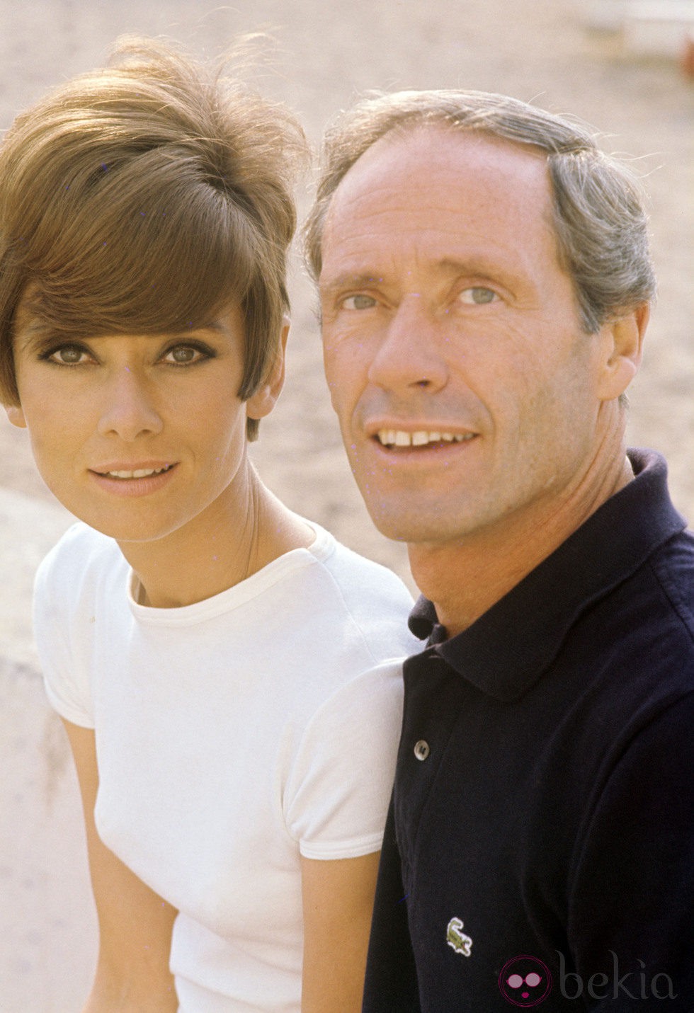 Audrey Hepburn con Mel Ferrer en 1967