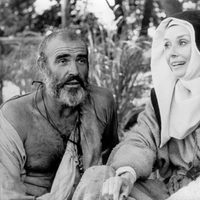 Audrey Hepburn en un fotograma de 'Robin y Marian'