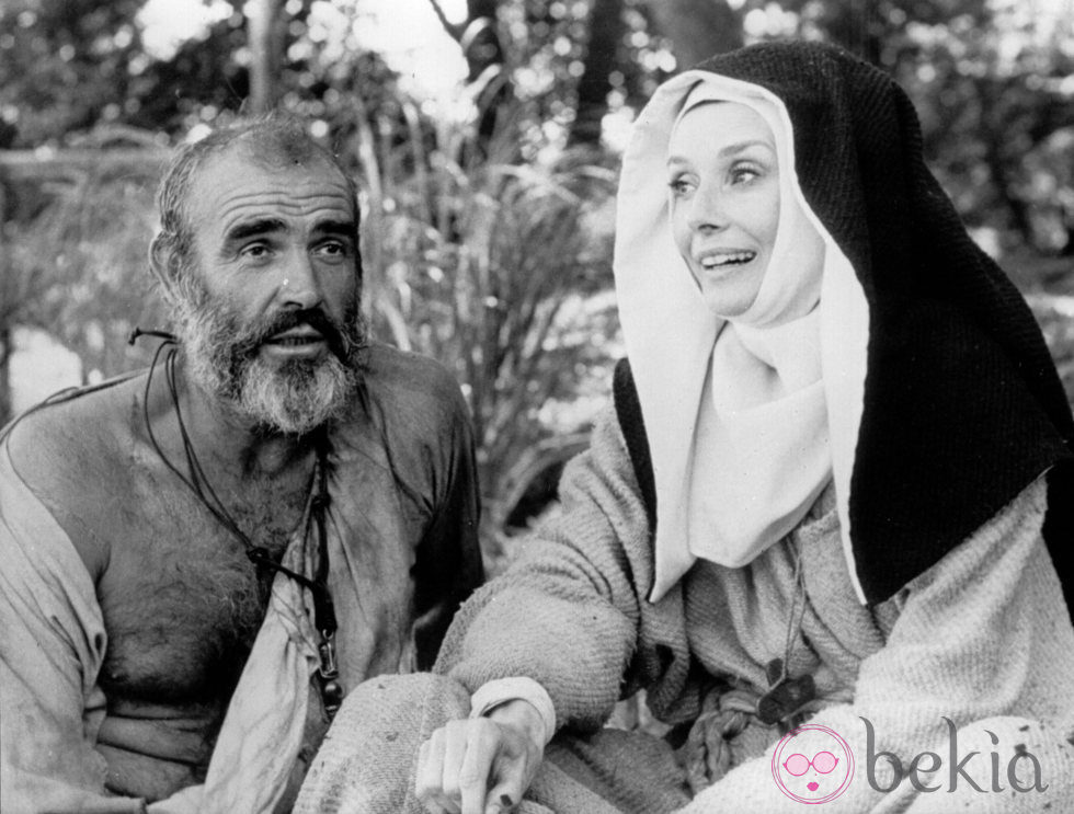 Audrey Hepburn en un fotograma de 'Robin y Marian'