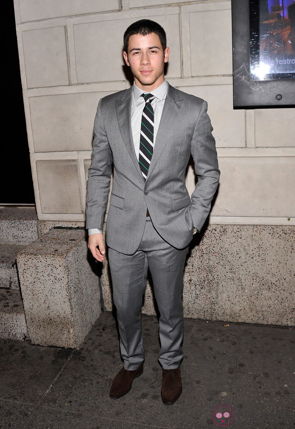 Nick Jonas en el estreno teatral de 'La gata sobre el tejado de zinc'