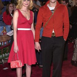 Heather Graham y Heath Ledger en la premiere de 'Dime que no es verdad'