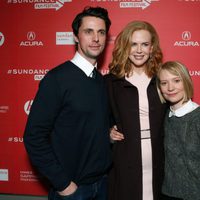 Matthew Goode, Nicole Kidman y Mia Wasikowska en el Festival de Sundance 2013