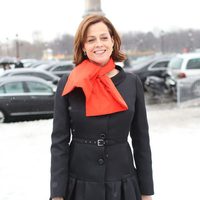 Sigourney Weaver en la Semana de la Moda de París otoño/invierno 2013/2014