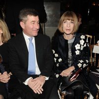 Anna Wintour en el desfile de Alta Costura de Giambattista Valli en París