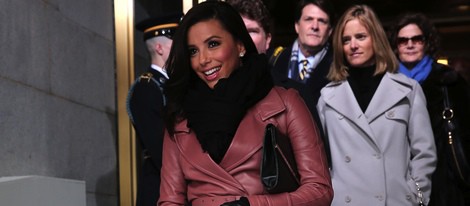 Eva Longoria en la toma de posesión de Barack Obama