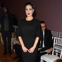 Dita Von Teese en el desfile de Alta Costura de Alexis Mabille en París