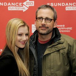 Steve Carell y Zoe Levin en el Festival de Sundance 2013