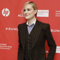 Evan Rachel Wood con un original traje en el Festival de Sundance 2013