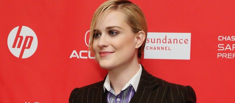 Evan Rachel Wood con un original traje en el Festival de Sundance 2013