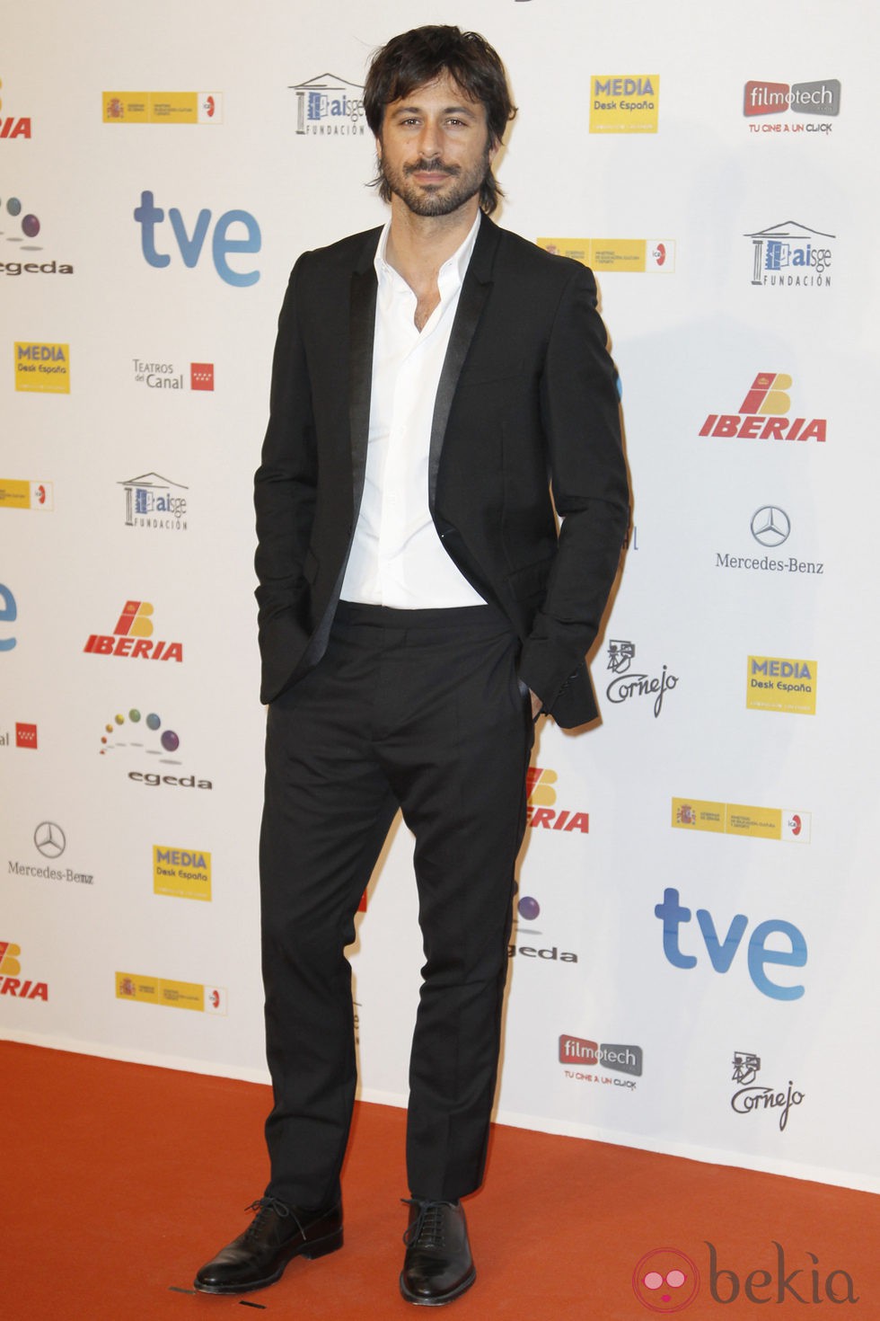 Hugo Silva en los Premios José María Forqué 2013