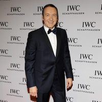 Kevin Spacey en el salón de la relojería de lujo de Ginebra 2013