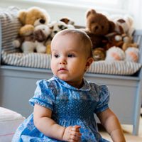 La Princesa Athena de Dinamarca cumple 1 año