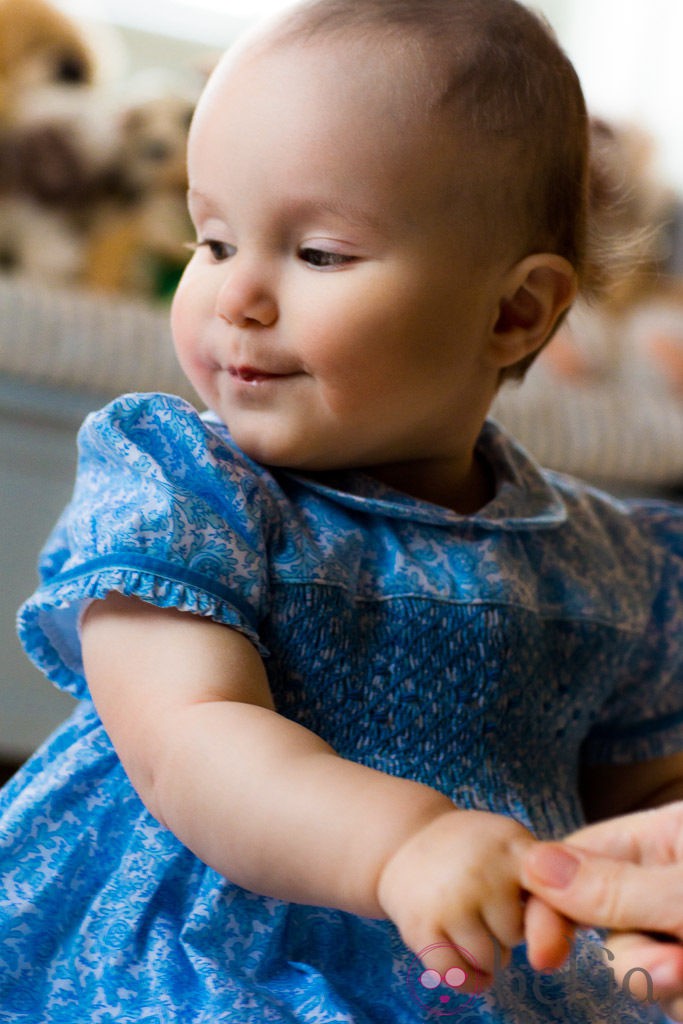 Athena de Dinamarca con motivo de su primer año de vida