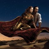 Jennifer Lopez y Marc Anthony se convierten en los personajes de Disney Jasmine y Aladdin