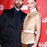 Kate Bosworth junto al director Michael Polish en el Festival de Sundance 2013