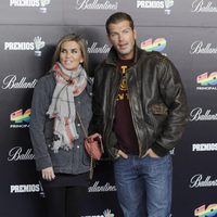 Susana Uribarri y Darek en los Premios 40 Principales 2012