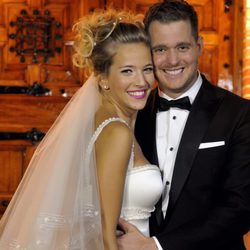 Michael Bublé y Luisana Lopilato el día de su segunda boda