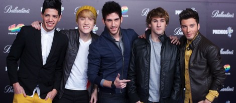 Auryn en los Premios 40 Principales 2012