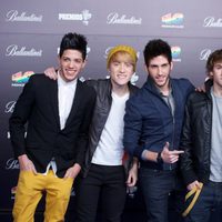 Auryn en los Premios 40 Principales 2012