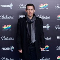 Jorge Ruiz posando en los Premios 40 Principales 2012