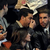 René y Sergio Ramos en los Premios 40 Principales 2012