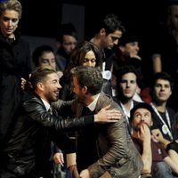 Sergio Ramos y Pablo Alborán en los Premios 40 Principales 2012