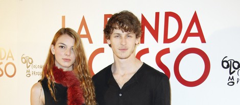 Nicolás Coronado y Cristina Duato en el estreno de 'La banda Picasso' en Madrid