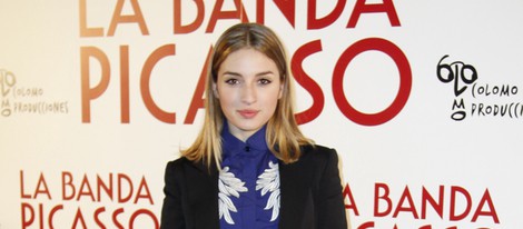 María Valverde en el estreno de 'La banda Picaso' en Madrid